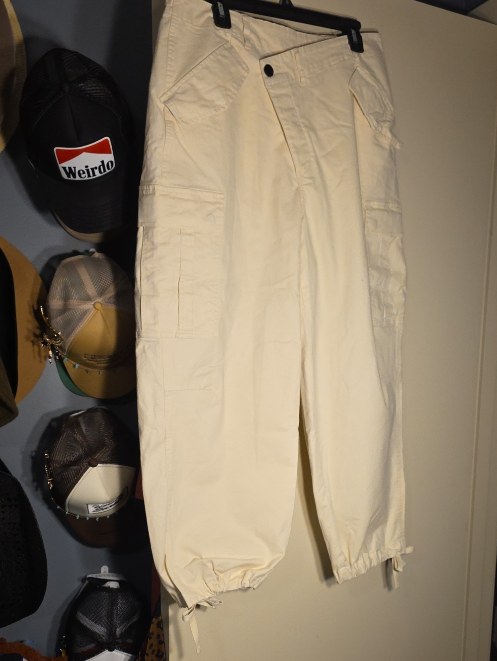 KBB By Kahlana Cargo Ankle Tie Pants